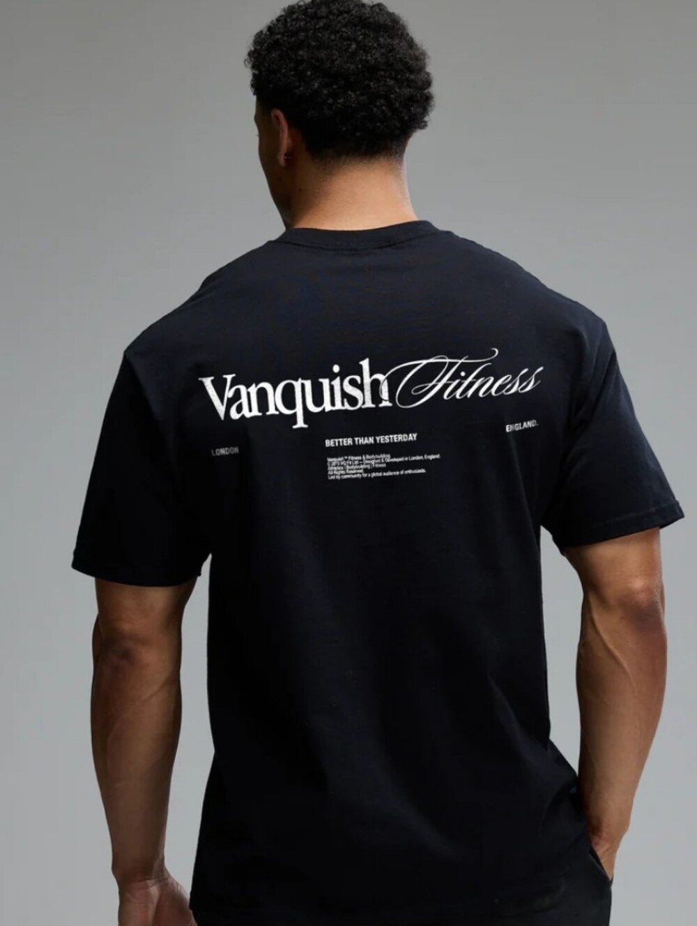 Vanquish Fitness Better Than Yesterday Tee